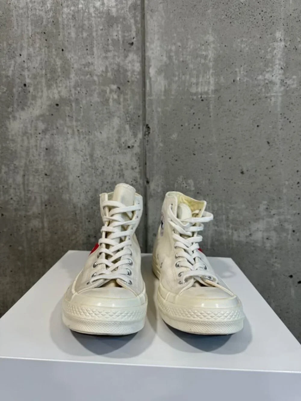 Converse x COMME des GARÇONS PLAY Chuck 70 White Men’s US 8 Women’s US 10